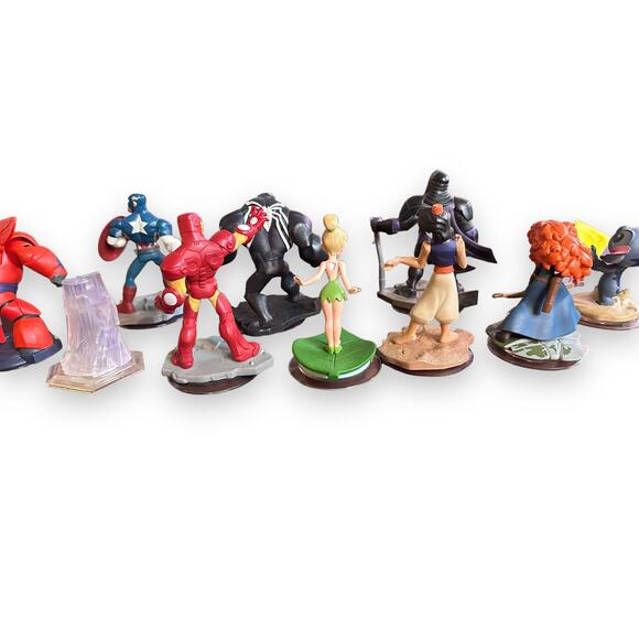 Disney Infinity 2.0 Big Hero Six Baymax Avengers Venom Stitch Iron Man Aladdin - Picture 2 of 6
